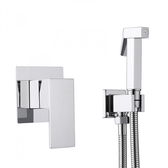 СМЕСИТЕЛЬ ABBER DAHEIM AF8225 С ГИГИЕНИЧЕСКИМ ДУШЕМ, ХРОМ