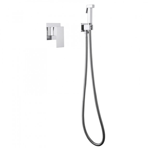 СМЕСИТЕЛЬ ABBER DAHEIM AF8225 С ГИГИЕНИЧЕСКИМ ДУШЕМ, ХРОМ