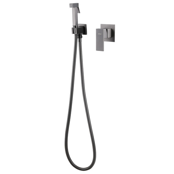 СМЕСИТЕЛЬ ABBER DAHEIM AF8225NG С ГИГИЕНИЧЕСКИМ ДУШЕМ, НИКЕЛЬ