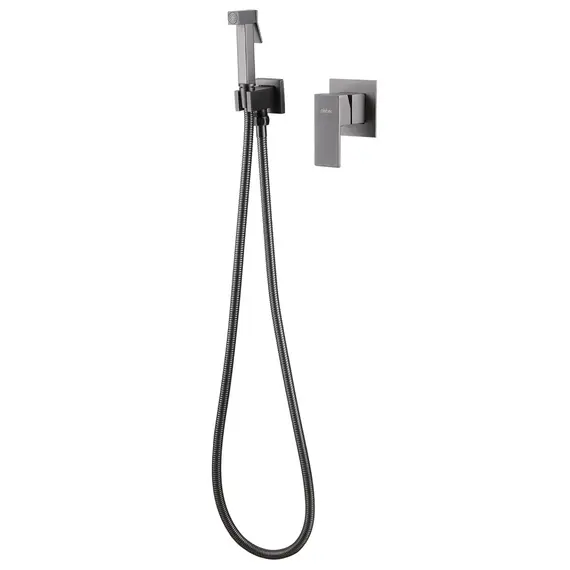 СМЕСИТЕЛЬ ABBER DAHEIM AF8225NG С ГИГИЕНИЧЕСКИМ ДУШЕМ, НИКЕЛЬ