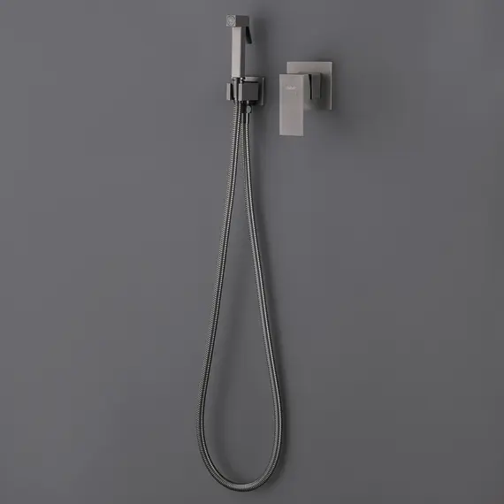 СМЕСИТЕЛЬ ABBER DAHEIM AF8225NG С ГИГИЕНИЧЕСКИМ ДУШЕМ, НИКЕЛЬ