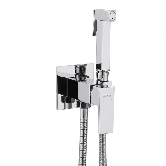СМЕСИТЕЛЬ ABBER DAHEIM AF8226 С ГИГИЕНИЧЕСКИМ ДУШЕМ, ХРОМ