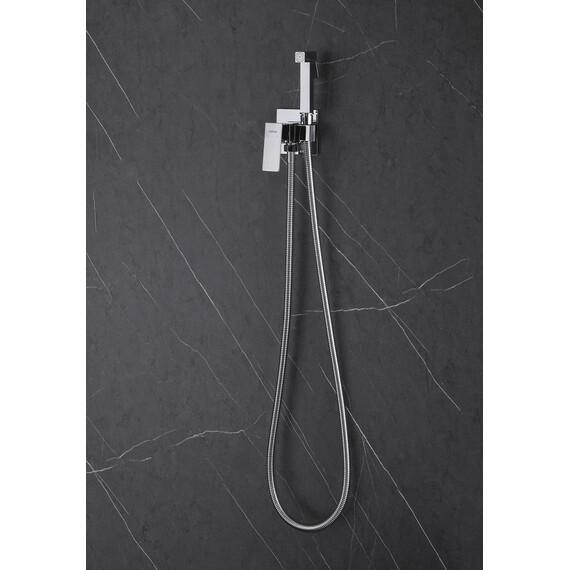 СМЕСИТЕЛЬ ABBER DAHEIM AF8226 С ГИГИЕНИЧЕСКИМ ДУШЕМ, ХРОМ