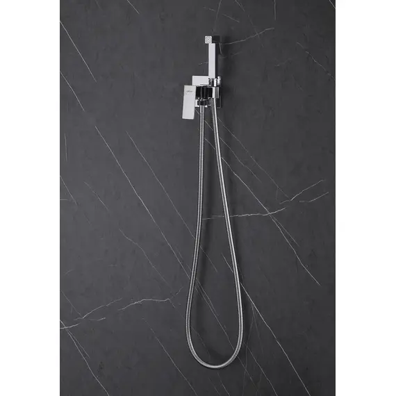 СМЕСИТЕЛЬ ABBER DAHEIM AF8226 С ГИГИЕНИЧЕСКИМ ДУШЕМ, ХРОМ