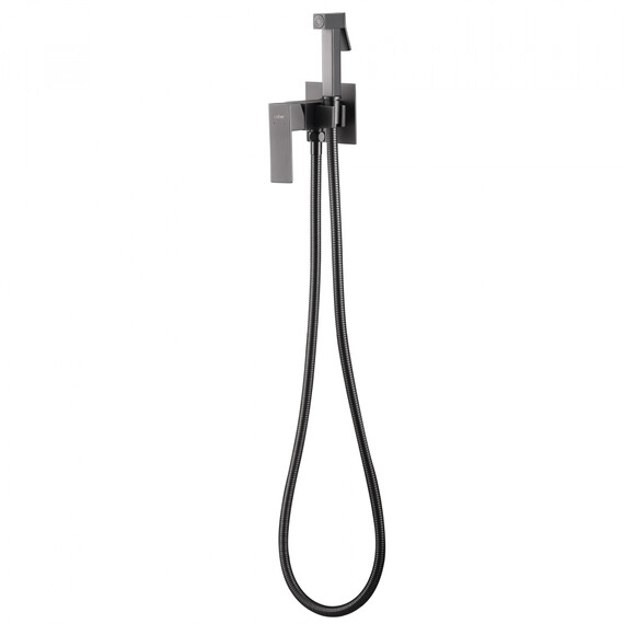 СМЕСИТЕЛЬ ABBER DAHEIM AF8226NG С ГИГИЕНИЧЕСКИМ ДУШЕМ, НИКЕЛЬ