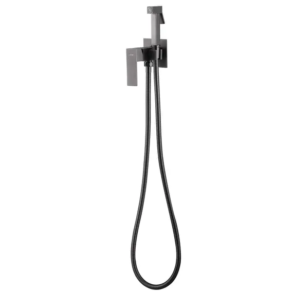 СМЕСИТЕЛЬ ABBER DAHEIM AF8226NG С ГИГИЕНИЧЕСКИМ ДУШЕМ, НИКЕЛЬ