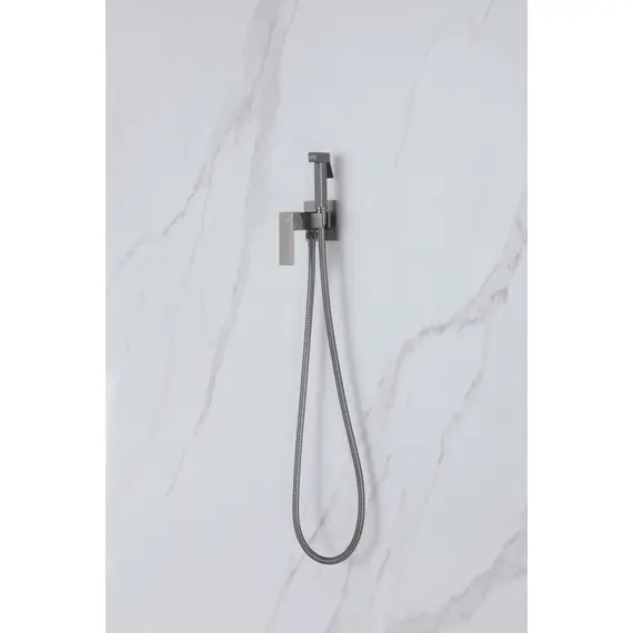 СМЕСИТЕЛЬ ABBER DAHEIM AF8226NG С ГИГИЕНИЧЕСКИМ ДУШЕМ, НИКЕЛЬ