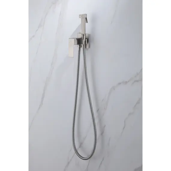 СМЕСИТЕЛЬ ABBER DAHEIM AF8226SP С ГИГИЕНИЧЕСКИМ ДУШЕМ, САТИН