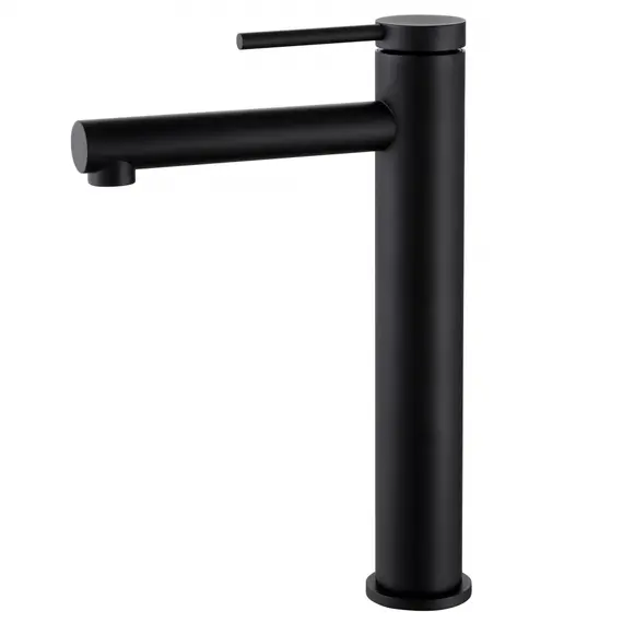 СМЕСИТЕЛЬ ABBER EMOTION AF8811B ДЛЯ НАКЛАДНОЙ РАКОВИНЫ, ЧЕРНЫЙ МАТОВЫЙ