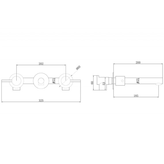СМЕСИТЕЛЬ ABBER EMOTION AF88121 СКРЫТОГО МОНТАЖА ДЛЯ РАКОВИНЫ, ХРОМ