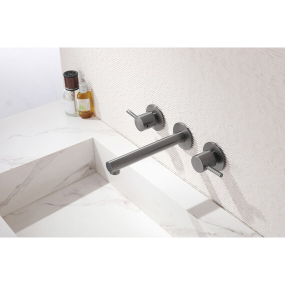 СМЕСИТЕЛЬ ABBER EMOTION AF88121NG СКРЫТОГО МОНТАЖА ДЛЯ РАКОВИНЫ, НИКЕЛЬ