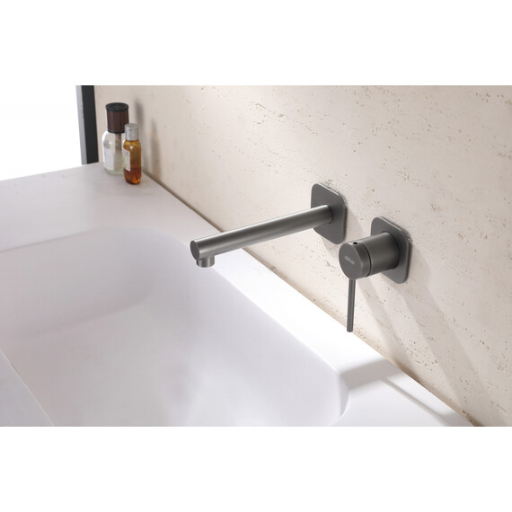 СМЕСИТЕЛЬ ABBER EMOTION AF8812NG ДЛЯ РАКОВИНЫ СКРЫТОГО МОНТАЖА, НИКЕЛЬ