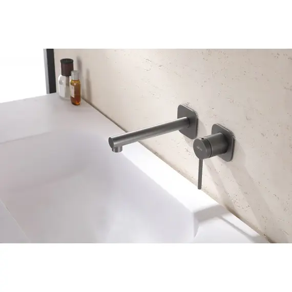 СМЕСИТЕЛЬ ABBER EMOTION AF8812NG ДЛЯ РАКОВИНЫ СКРЫТОГО МОНТАЖА, НИКЕЛЬ