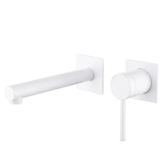 СМЕСИТЕЛЬ ABBER EMOTION AF8812W ДЛЯ РАКОВИНЫ СКРЫТОГО МОНТАЖА, БЕЛЫЙ