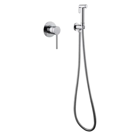 СМЕСИТЕЛЬ ABBER EMOTION AF8825 С ГИГИЕНИЧЕСКИМ ДУШЕМ, ХРОМ