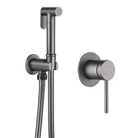 СМЕСИТЕЛЬ ABBER EMOTION AF8825NG С ГИГИЕНИЧЕСКИМ ДУШЕМ, НИКЕЛЬ