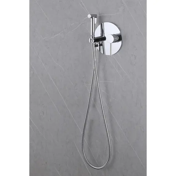 СМЕСИТЕЛЬ ABBER EMOTION AF8826 С ГИГИЕНИЧЕСКИМ ДУШЕМ, ХРОМ