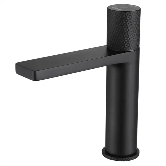 СМЕСИТЕЛЬ ABBER RUND AF8710B ДЛЯ РАКОВИНЫ, ЧЕРНЫЙ МАТОВЫЙ