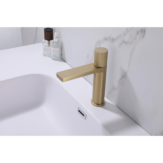 СМЕСИТЕЛЬ ABBER RUND AF8710G ДЛЯ РАКОВИНЫ, ЗОЛОТО МАТОВОЕ