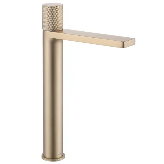 СМЕСИТЕЛЬ ABBER RUND AF8711G ДЛЯ НАКЛАДНОЙ РАКОВИНЫ, ЗОЛОТО МАТОВОЕ