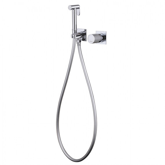 СМЕСИТЕЛЬ ABBER RUND AF8725 С ГИГИЕНИЧЕСКИМ ДУШЕМ, ХРОМ