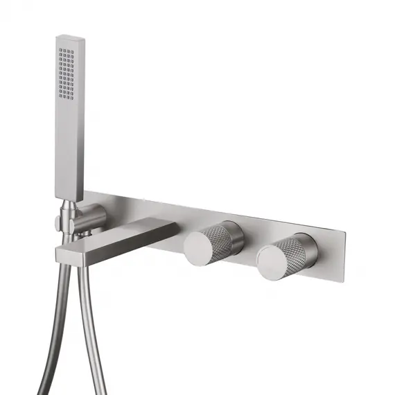 СМЕСИТЕЛЬ ABBER RUND AF8730SP ДЛЯ ВАННЫ СКРЫТОГО МОНТАЖА, САТИН