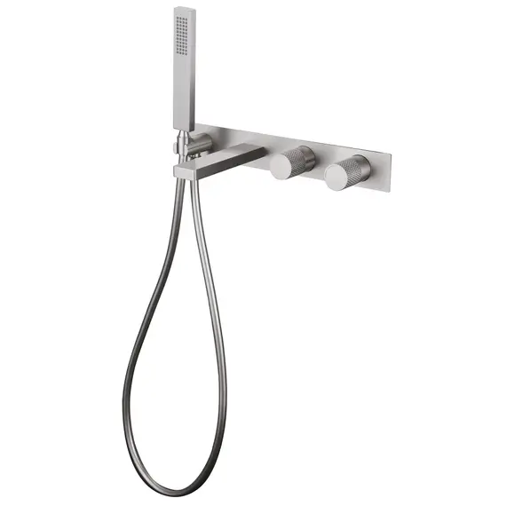 СМЕСИТЕЛЬ ABBER RUND AF8730SP ДЛЯ ВАННЫ СКРЫТОГО МОНТАЖА, САТИН