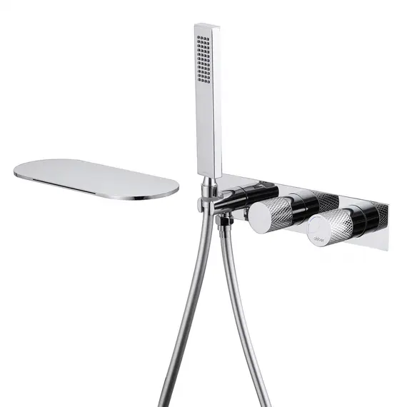 СМЕСИТЕЛЬ ABBER RUND AF8731 ДЛЯ ВАННЫ СКРЫТОГО МОНТАЖА, ХРОМ