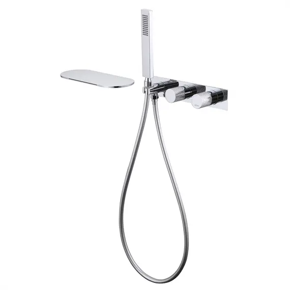 СМЕСИТЕЛЬ ABBER RUND AF8731 ДЛЯ ВАННЫ СКРЫТОГО МОНТАЖА, ХРОМ