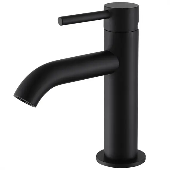 СМЕСИТЕЛЬ ABBER WASSER KREIS AF8110B ДЛЯ РАКОВИНЫ, ЧЕРНЫЙ МАТОВЫЙ