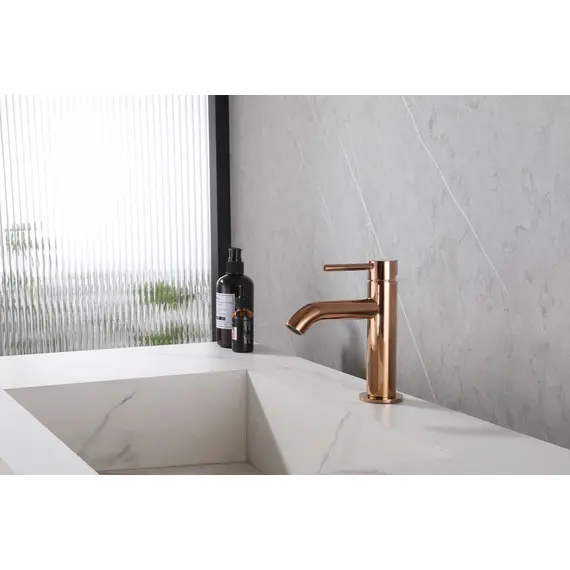 СМЕСИТЕЛЬ ABBER WASSER KREIS AF8110RG ДЛЯ РАКОВИНЫ, РОЗОВОЕ ЗОЛОТО