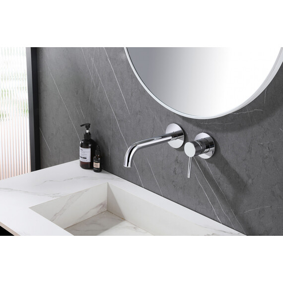 СМЕСИТЕЛЬ ABBER WASSER KREIS AF8112 ДЛЯ РАКОВИНЫ СКРЫТОГО МОНТАЖА, ХРОМ