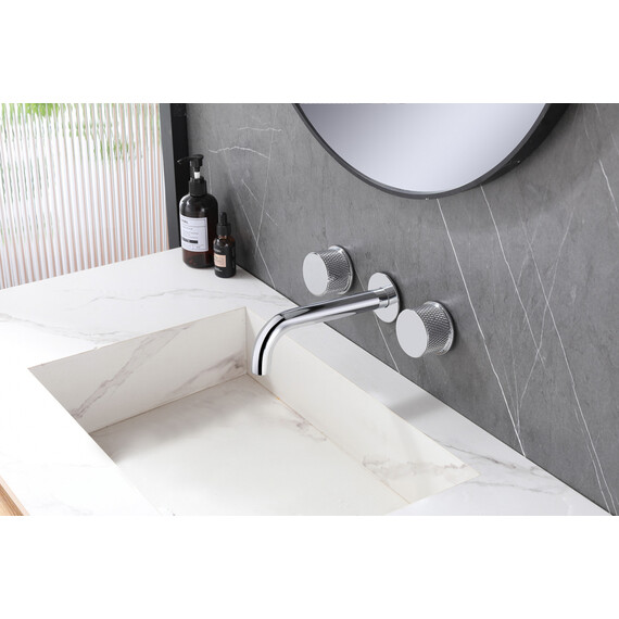 СМЕСИТЕЛЬ ABBER WASSER KREIS AF81122 ДЛЯ РАКОВИНЫ СКРЫТОГО МОНТАЖА, ХРОМ