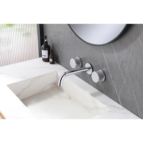 СМЕСИТЕЛЬ ABBER WASSER KREIS AF81122 ДЛЯ РАКОВИНЫ СКРЫТОГО МОНТАЖА, ХРОМ