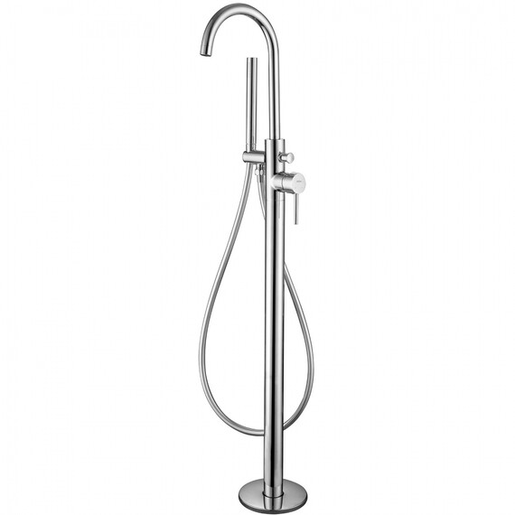 СМЕСИТЕЛЬ ABBER WASSER KREIS AF8115 НАПОЛЬНЫЙ ДЛЯ ВАННЫ, ХРОМ