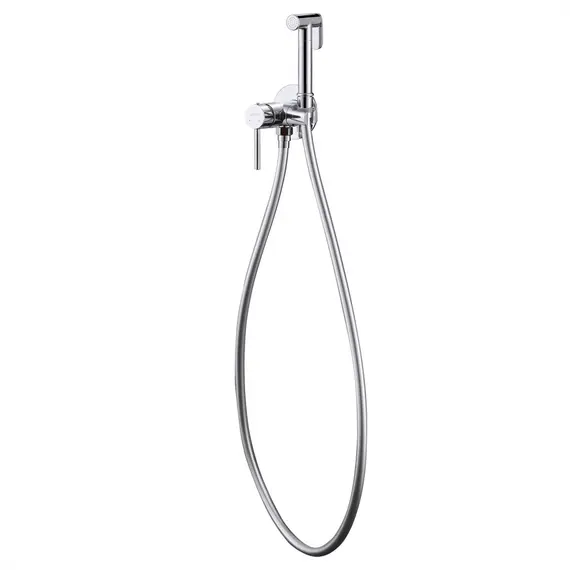 СМЕСИТЕЛЬ ABBER WASSER KREIS AF8125 С ГИГИЕНИЧЕСКИМ ДУШЕМ, ХРОМ