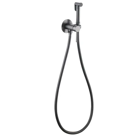 СМЕСИТЕЛЬ ABBER WASSER KREIS AF8125NG С ГИГИЕНИЧЕСКИМ ДУШЕМ, НИКЕЛЬ