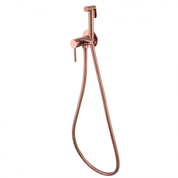 СМЕСИТЕЛЬ ABBER WASSER KREIS AF8125RG С ГИГИЕНИЧЕСКИМ ДУШЕМ, РОЗОВОЕ ЗОЛОТО