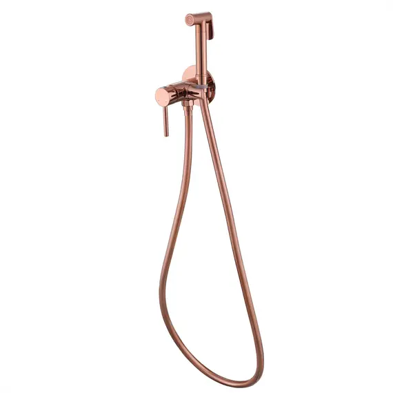 СМЕСИТЕЛЬ ABBER WASSER KREIS AF8125RG С ГИГИЕНИЧЕСКИМ ДУШЕМ, РОЗОВОЕ ЗОЛОТО