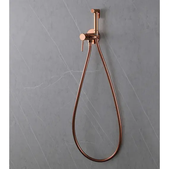 СМЕСИТЕЛЬ ABBER WASSER KREIS AF8125RG С ГИГИЕНИЧЕСКИМ ДУШЕМ, РОЗОВОЕ ЗОЛОТО