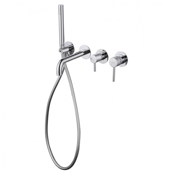 СМЕСИТЕЛЬ ABBER WASSER KREIS AF8130 ДЛЯ ВАННЫ СКРЫТОГО МОНТАЖА, ХРОМ