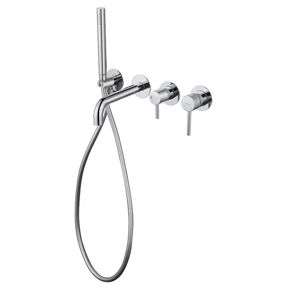 СМЕСИТЕЛЬ ABBER WASSER KREIS AF8130 ДЛЯ ВАННЫ СКРЫТОГО МОНТАЖА, ХРОМ