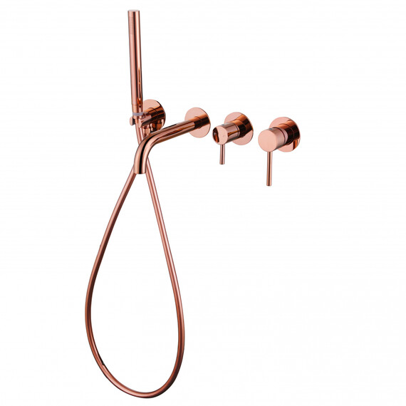 СМЕСИТЕЛЬ ABBER WASSER KREIS AF8130RG ДЛЯ ВАННЫ СКРЫТОГО МОНТАЖА, РОЗОВОЕ ЗОЛОТО