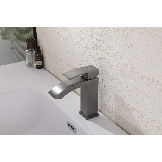 СМЕСИТЕЛЬ ABBER WASSERFALL AF8610NG ДЛЯ РАКОВИНЫ, НИКЕЛЬ