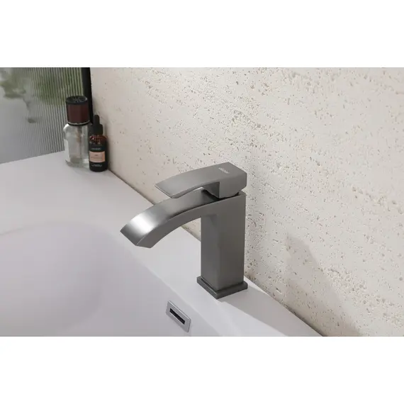 СМЕСИТЕЛЬ ABBER WASSERFALL AF8610NG ДЛЯ РАКОВИНЫ, НИКЕЛЬ