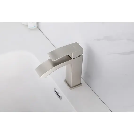 СМЕСИТЕЛЬ ABBER WASSERFALL AF8610SP ДЛЯ РАКОВИНЫ, САТИН