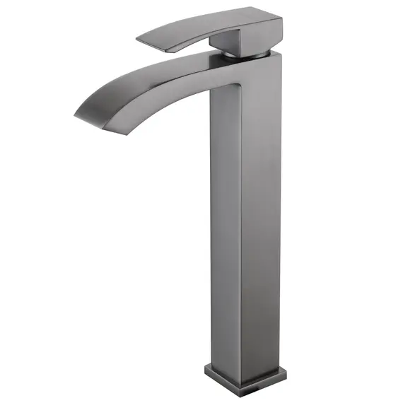 СМЕСИТЕЛЬ ABBER WASSERFALL AF8611NG ДЛЯ НАКЛАДНОЙ РАКОВИНЫ, НИКЕЛЬ