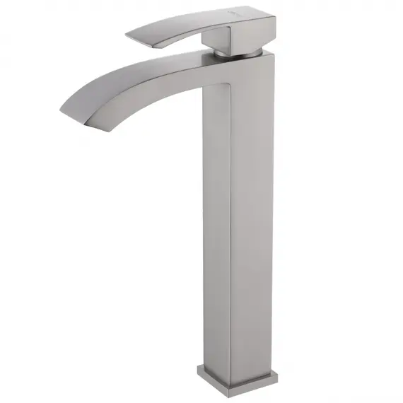 СМЕСИТЕЛЬ ABBER WASSERFALL AF8611SP ДЛЯ НАКЛАДНОЙ РАКОВИНЫ, САТИН