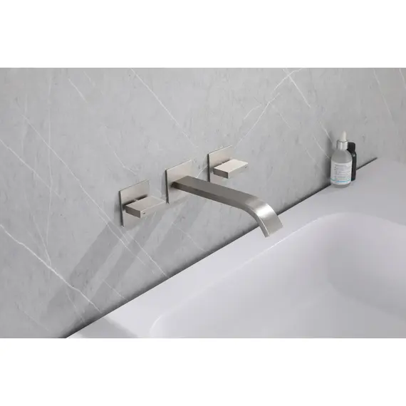 СМЕСИТЕЛЬ ABBER WASSERFALL AF8612SP ДЛЯ РАКОВИНЫ СКРЫТОГО МОНТАЖА, САТИН