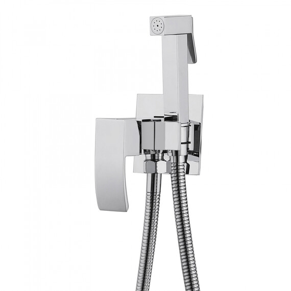 СМЕСИТЕЛЬ ABBER WASSERFALL AF8625 С ГИГИЕНИЧЕСКИМ ДУШЕМ, ХРОМ